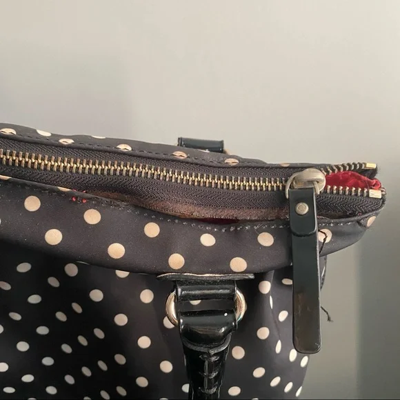 ♠️ kate spade ♠️ Polka Dot Tote (Needs Repair) - Picture 3 of 8